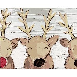 Sob Rudolf a priatelia (Haley Bush), 40 × 50 cm, bez rámu a bez napnutia plátna