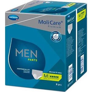 MoliCare Premium Men Pants 5 kvapiek veľkosť M, 8 ks