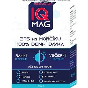IQ Mag ranné/večerné 60 kapsúl