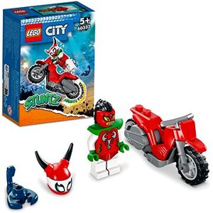 LEGO® City 60332 - Škorpiónova kaskadérska motorka