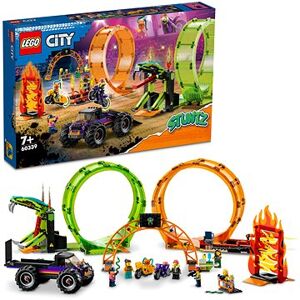 LEGO® City 60339 - Kaskadérska dvojitá slučka