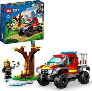 LEGO® City 60393 Hasičské terénne auto 4x4
