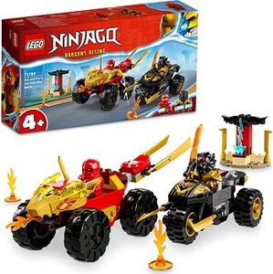 LEGO® NINJAGO® 71789 Kai a Ras v súboji auta s motorkou