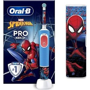 Oral-B Pro Kids Spiderman – s dizajnom od Brauna s puzdrom