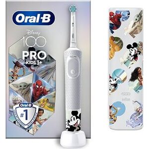 Oral-B Pro Kids Disney 100 rokov s Dizajnom od Brauna s puzdrom