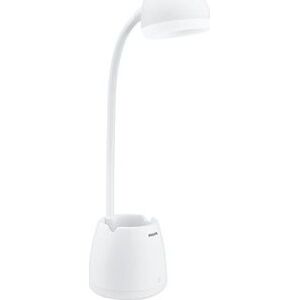 Philips stolná lampička Hat biela
