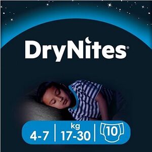 HUGGIES Dry Nites Medium 4 – 7 years Boys (10 ks)
