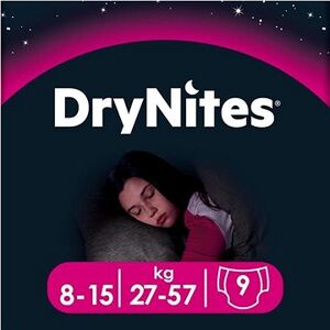 HUGGIES Dry Nites Large 8 – 15 years Girls (9 ks)