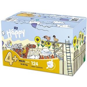 BELLA Baby Happy Maxi Plus Box veľkosť 4+ (124 ks)
