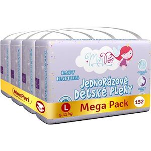 MonPeri Klasik Mega Pack veľkosť L (152 ks)