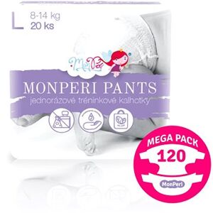MonPeri Pants Mega Pack veľ. L (120 ks)