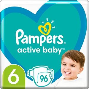 PAMPERS Active Baby veľkosť 6 (96 ks) – mesačné balenie