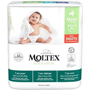 MOLTEX Naťahovacie plienkové nohavičky Maxi, 7 – 12 kg (22 ks)