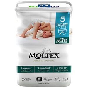MOLTEX Naťahovacie plienkové nohavičky Junior, 9 – 14 kg (20 ks)