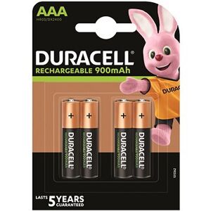 Duracell Rechargeable batéria 900 mAh 4 ks (AAA)