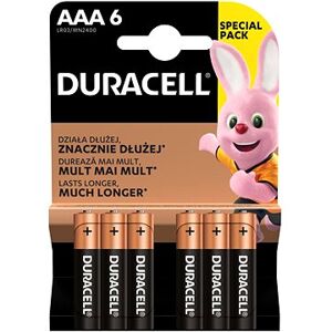 Duracell Basic alkalická batéria 6 ks (AAA)
