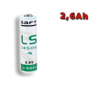 SAFT LS14500 lítiový článok 3,6 V, 2600 mAh