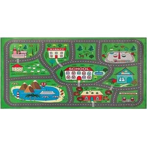 Detský koberec 80 ×x 150 cm mestská potlač TUTAK, 254100