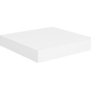 Shumee plávajúca nástenná biela 23×23,5×3,8 cm MDF, 323802