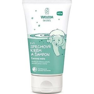 WELEDA 2 v 1 - Sprchovací krém a šampón Čarovná mäta, 150 ml