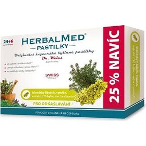 HerbalMed past. Dr. Weiss Isl.liš + tym + med + vitamín C 24 + 6