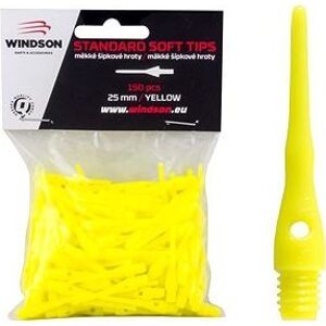Windson TIPS 25 mm 150 ks, žlté