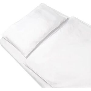 SkinPro Silver detské antibakteriálne obliečky na prikrývku 100 × 135 cm biela