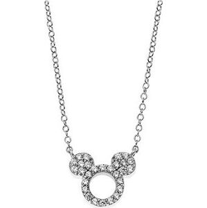 DISNEY Mickey Mouse strieborný náhrdelník N901464RZWL-18 (Ag 925/1000, 1,98 g)