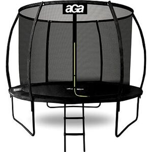 Aga SPORT EXCLUSIVE Trampolína 250 cm čierna + ochranná sieť + rebrík