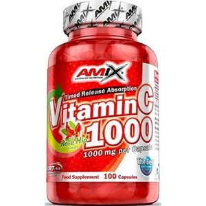 Amix Nutrition Vitamín C 1000 mg, 100 kapslúl