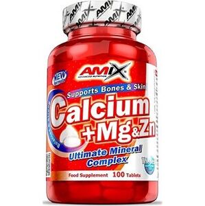 Amix Nutrition Ca + Mg + Zn, 100 tbl