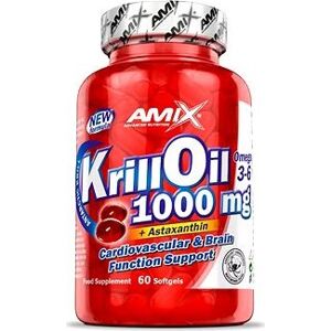 Amix Nutrition Krill Oil 1000, 60 softgels