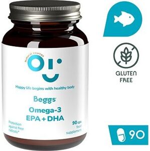 Beggs Omega-3, EPA+DHA, 90 kapúl
