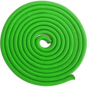 SEDCO Gymnastické bavlnené švihadlo 3 m, zelená