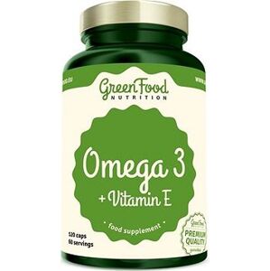 GreenFood Nutrition Omega 3, 120 kapsúl