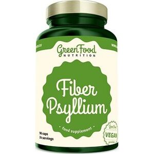 GreenFood Nutrition Vláknina Psylium 96 kapsúl