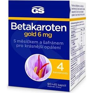 GS Betakarotén gold 6 mg, 90 + 45 kapsúl