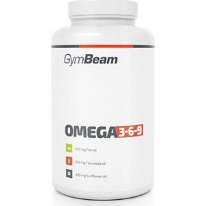 GymBeam Omega 3-6-9 240 kapsúl, unflavored