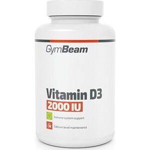 GymBeam Vitamín D3 2000 IU, 60 kapsúl