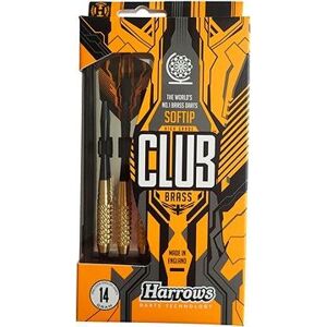 Harrows Soft Club Brass T12 s plastovým hrotom 16 g