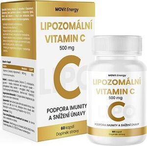 MOVit Lipozomálny Vitamín C 500 mg, 60 kapsúl