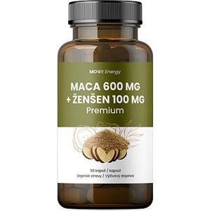 Movit Maca 600 mg + Ženšen 100 mg, 90 kapsúl