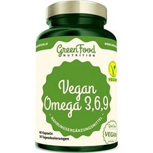 GreenFood Nutrition Vegan Omega 3,6,9 60 cps