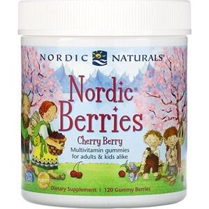 Nordic Naturals Multivitamin pro Děti, třešeň, 120 gumových bonbonů