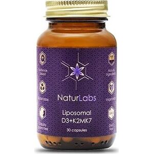 NaturLabs Liposomální vitamín D3 + K2, 30 kapslí