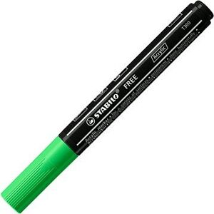 STABILO FREE Acrylic T300 2 – 3 mm, zelený