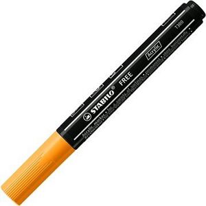 STABILO FREE Acrylic T300 2 – 3 mm, oranžový