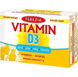 TEREZIA Vitamin D3 1000 IU 30 toboliek