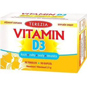 TEREZIA Vitamín D3 1000 IU 90 toboliek