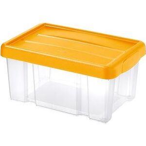 Tontarelli PUZZLE Box s vekom 5 l, transparent/oranžová